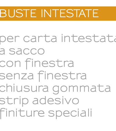 Buste intestate