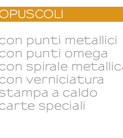 Opuscoli