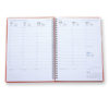 Agenda Settimanale 17x24 con Spirale ES0153